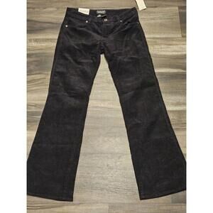 Ralph Lauren Polo Jeans Co Corduroy Bootcut Pants Black Womens 4x30 Stretch